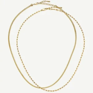 The Go-To Necklace Set | 18ct Gold Plated