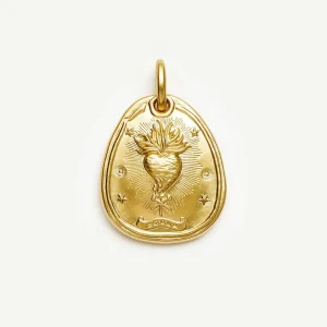 The Heart Talisman Pendant | 18ct Gold Plated