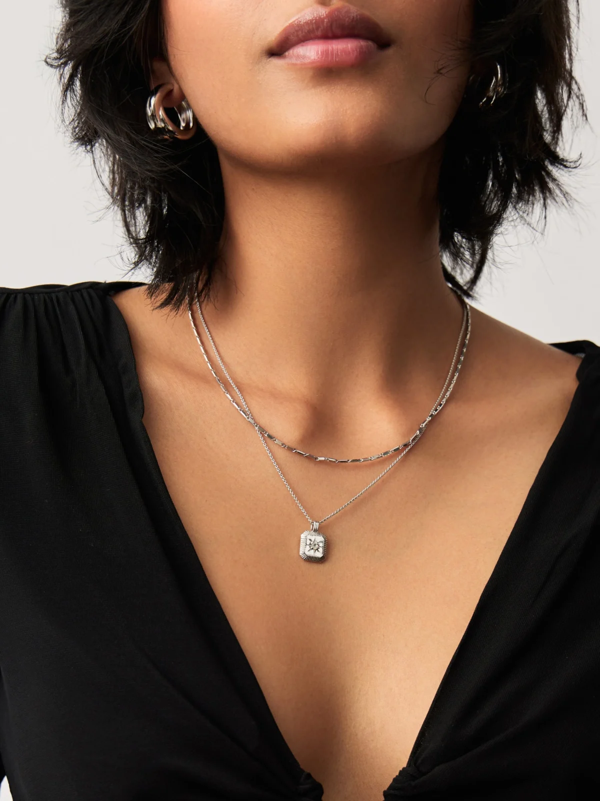 The Meaningful June Birthstone Set | Sterling Silver/Rainbow Moonstone - Image 2