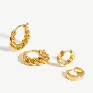 The Never-Take-Off Earring Set | 18ct Gold Vermeil