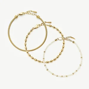 The Ultimate Bracelet Set | 18ct Gold Plated