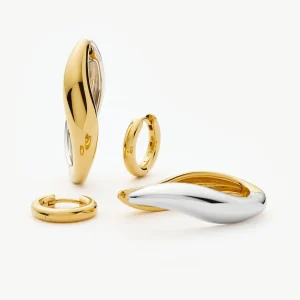 The Wear it Both Ways Hoop Set | Gold/Mixed Metal
