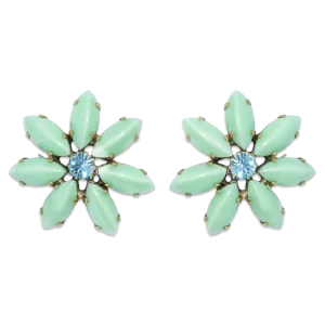Violetta Earrings in Mint