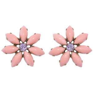 Violetta Earrings in Pink