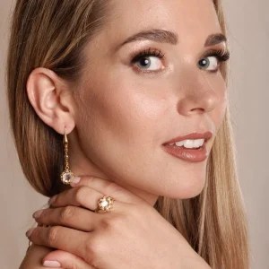 Vivaldi Summer Brio Earrings in Gold