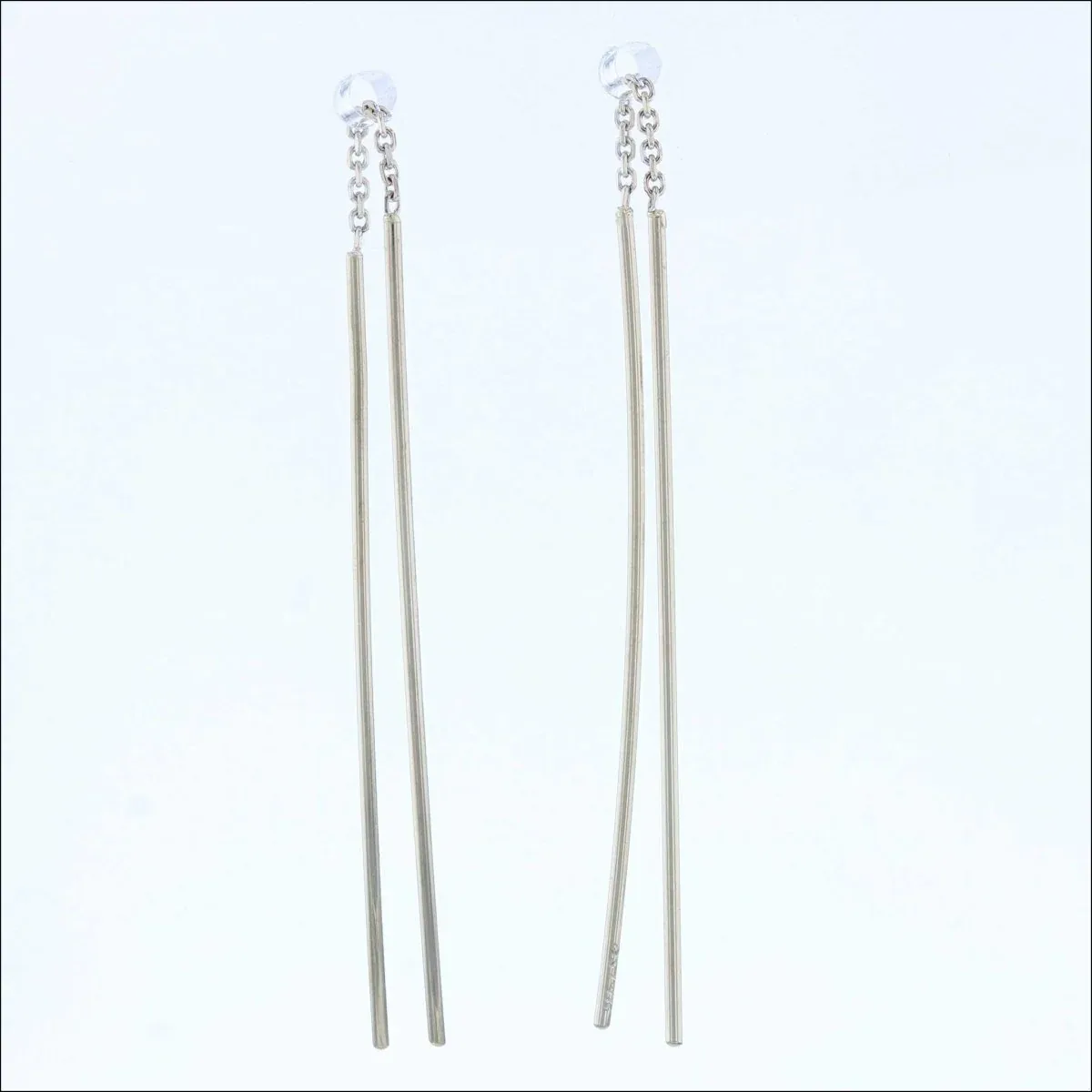 Wire Threader Earrings 14KW