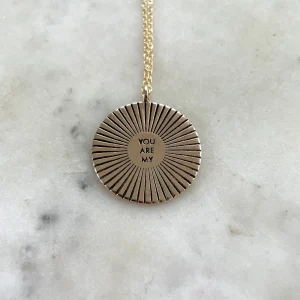 YOU ARE MY SUNSHINE PENDANT — LARGE